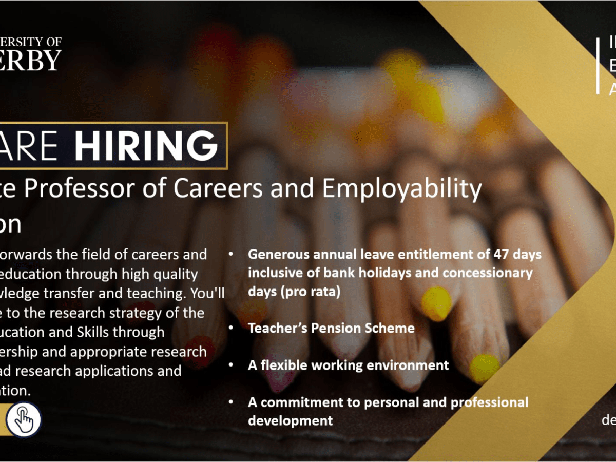 Associate Professor of Careers and Employability Education position