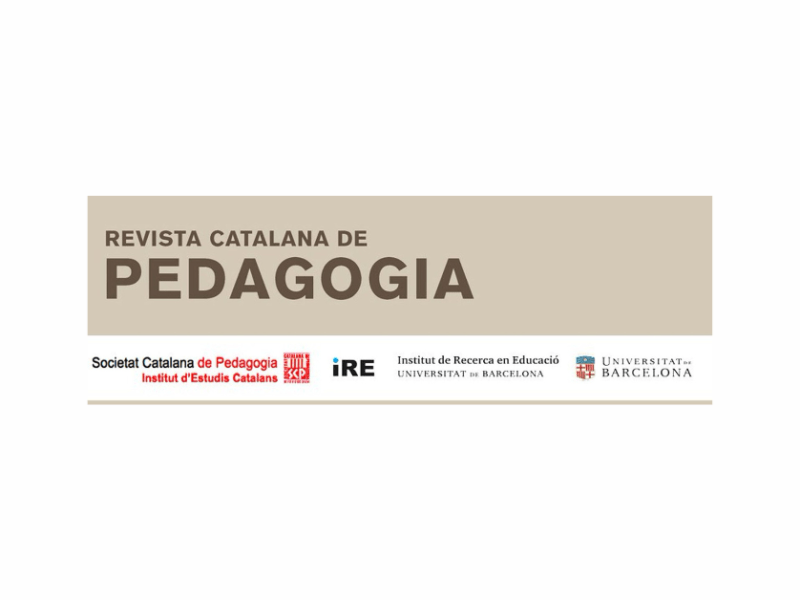 Call for submission of articles for the new volume of the Catalan Journal of Pedagogy «Pedagogy, guidance and education for more just and inclusive life trajectories»