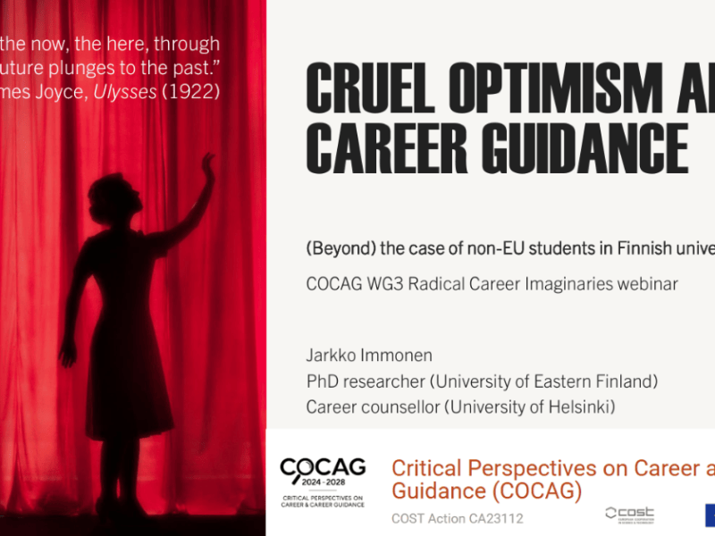 Cruel Optimism and Career Guidance – (Beyond) The Case of Non-EU Student in Finnish Universities